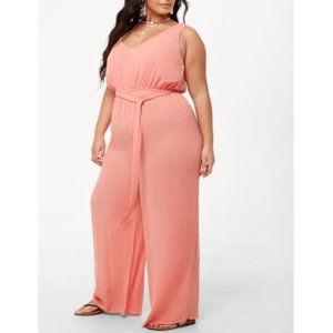 F21+ Wide Leg Jumpsuit